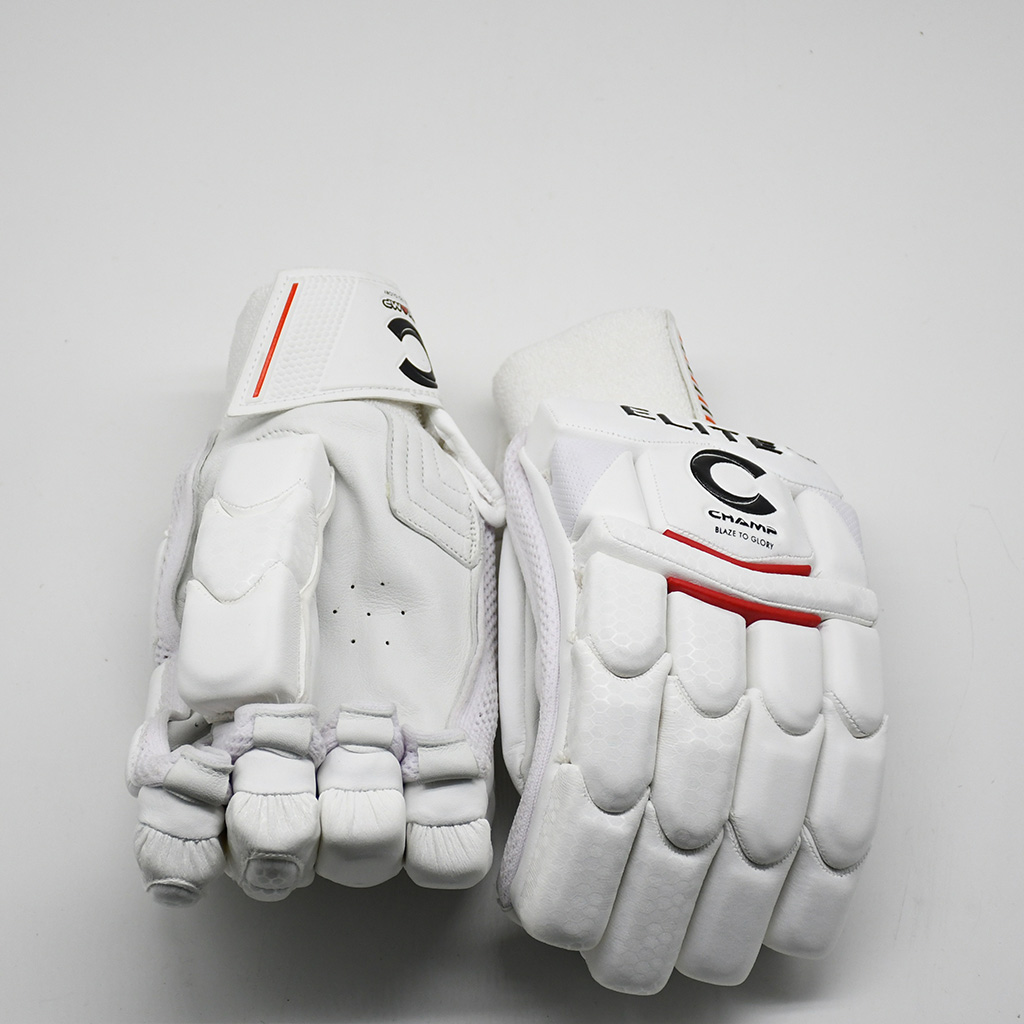 Champ ELITE Pro Batting Gloves -RED - Adult - Academy - Image 4