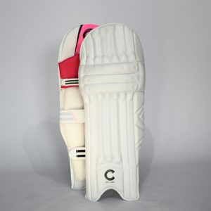 Champ Elite Pro Batting Pads - Pink and White - RH