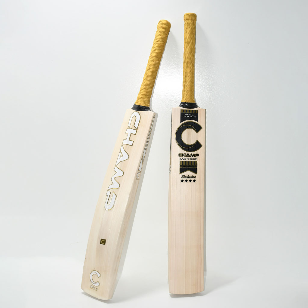 Champ EXCLUSIVE Cricket Bat 5 Star / 4 Star / 3 Star SH Black