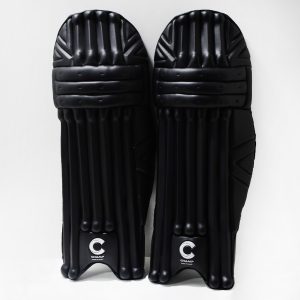Champ EXCLUSIVE Batting Leg guard - Black - ADULTS