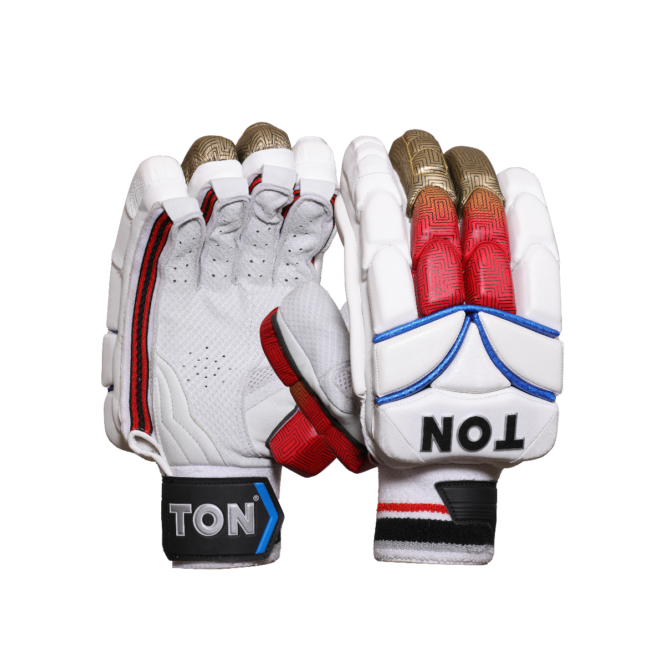 Ton Pro 1.0 Cricket Batting Gloves RH Adult