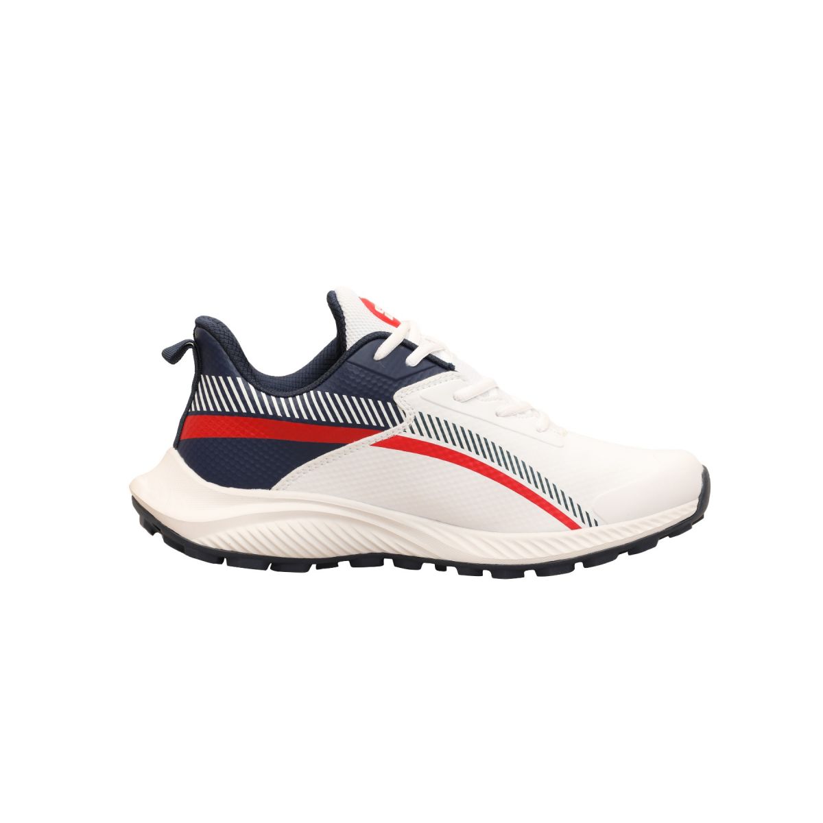 SS Ultimate Cricket Shoes Rubbers - Navy Blue and red - Image 2