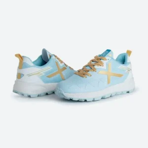 Munich Drag 05 - Hockey Shoes - Blue and Gold