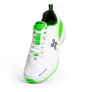 Payntr XPF - Cricket Rubber Shoes - Green and White
