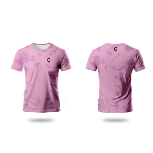 Champ Training T- Shirt - Pink Abstract