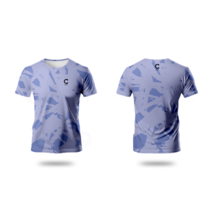 Champ Training T- Shirt - Purple Abstract