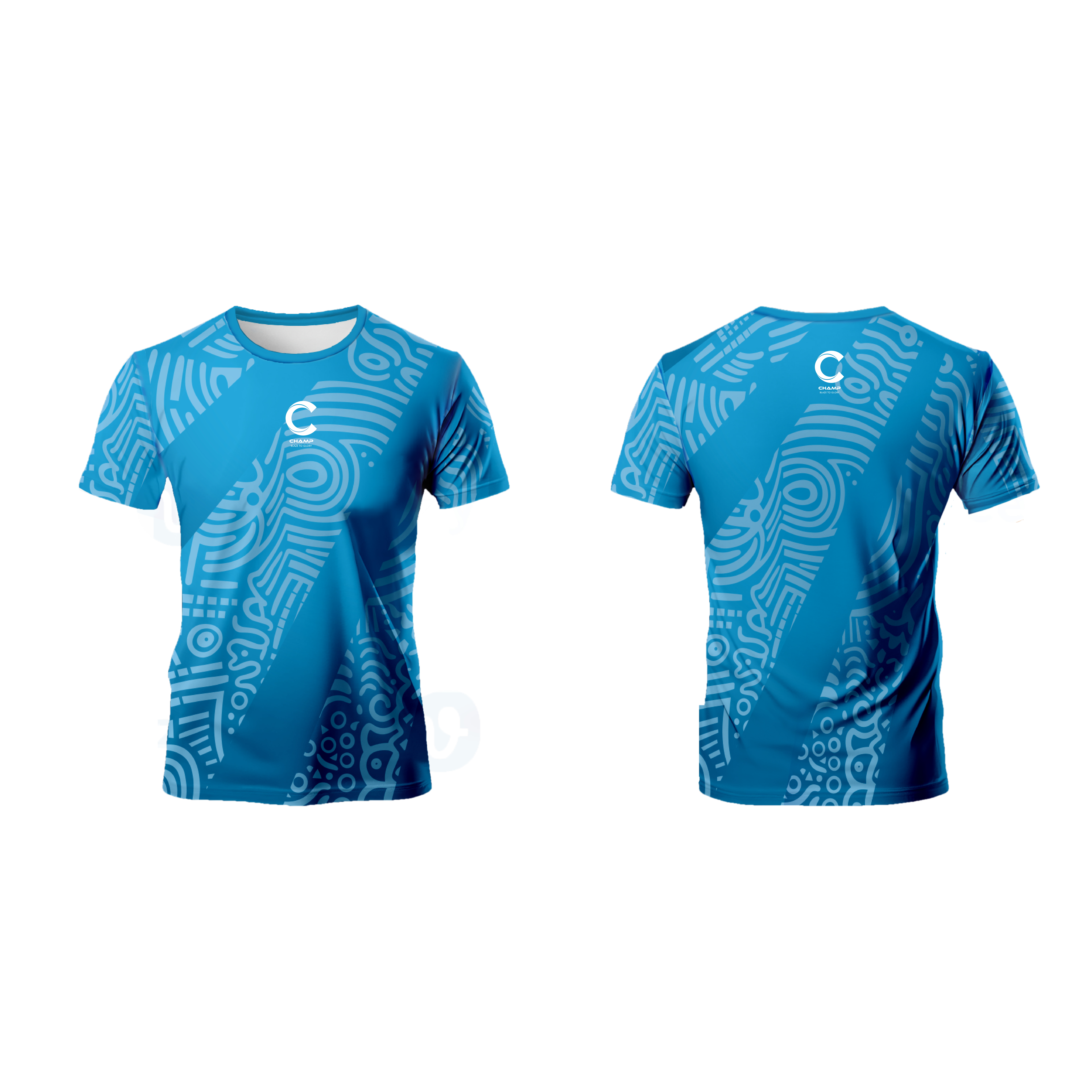 Champ Training T- Shirt - Blue