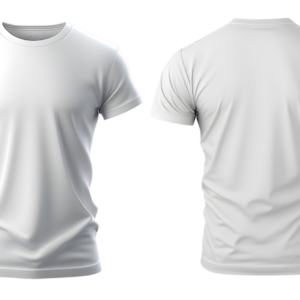 White T - Shirt - Round Neck