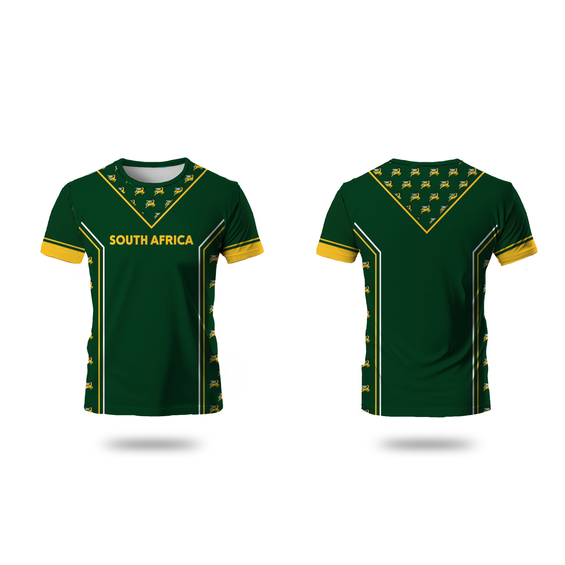 South African Supporters 1.0 T Shirt - Fully Sublimated