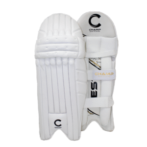 Champ Test - Light Weight - Batting Leg Guard - Black and Gold - Adult - Youth