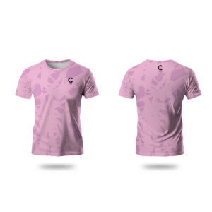 Champ Training/Playing T- Shirt - Pink Abstract
