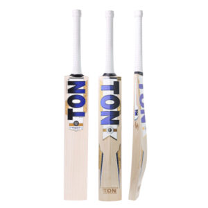 SS TON Reserve Edition 2025 English Willow Cricket Bat - Size Harrow + Free TON Gutsy Batting Gloves - Youth