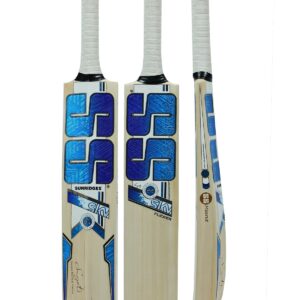SS SKY Flicker 2025 English Willow Cricket Bat -Harrow + Free TON Gutsy Batting Gloves - Youth