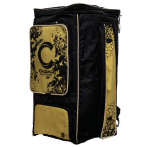 Champ Duffle Bag - Black and Gold