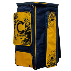 Champ Duffle Bag - Navy and Yellow