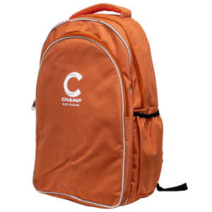 Champ 2025 Backpack-Orange and White