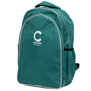 Champ 2025 Backpack-Teal and White