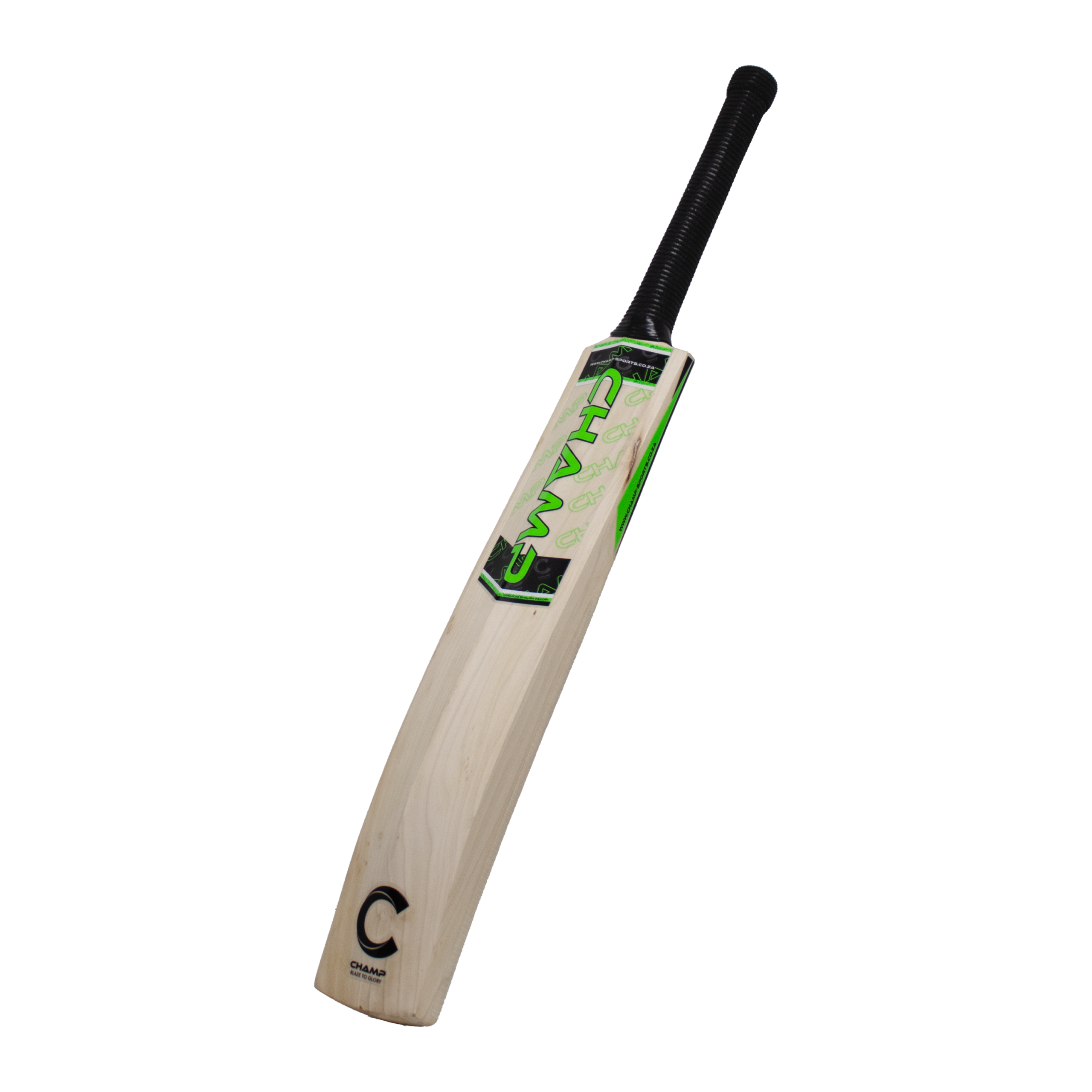 Champ Test Pro English Willow - Green/ Black - Harrow