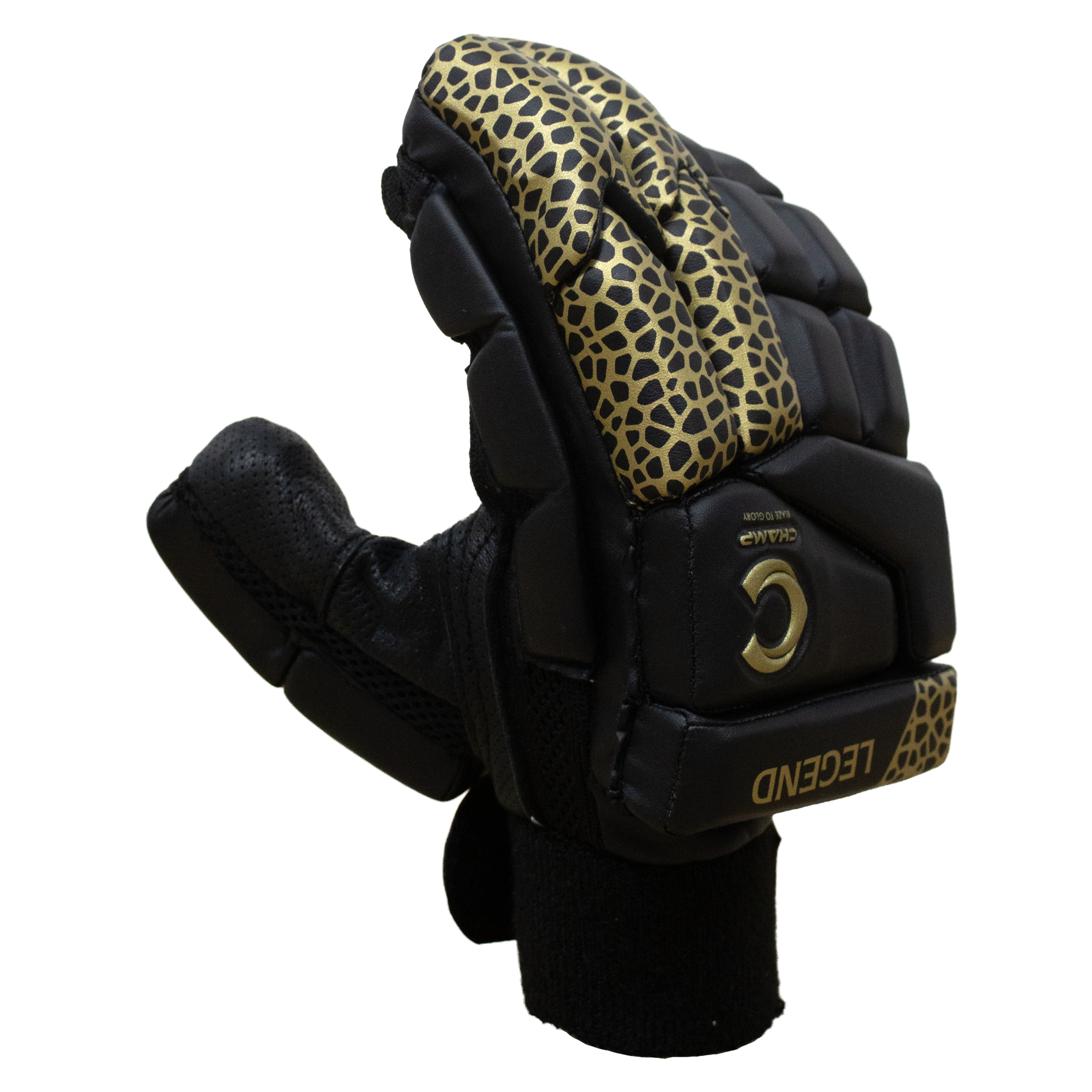 Champ Legend Batting gloves 26 - Black and Gold - Adult