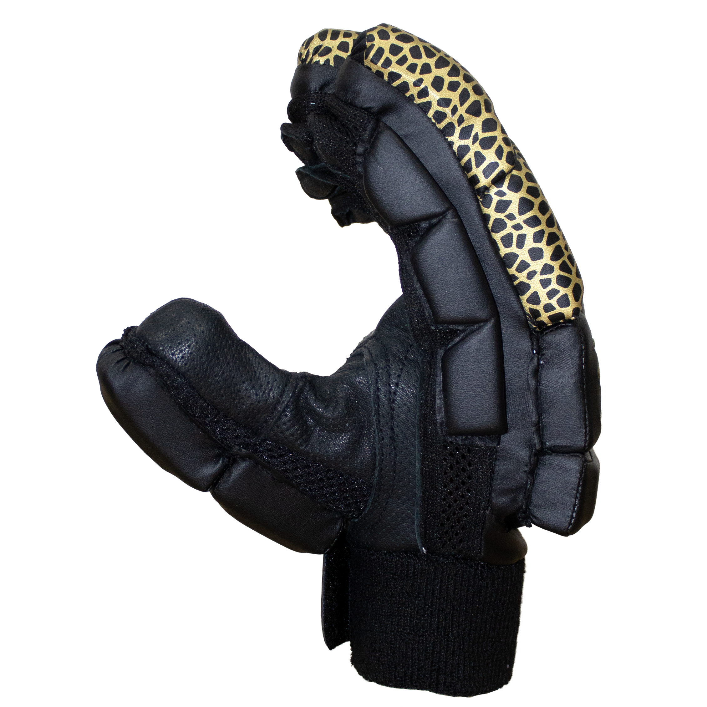 Champ Legend Batting gloves 26 - Black and Gold - Adult - Image 2