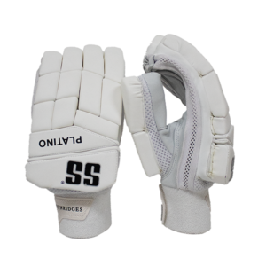 SS Platino Batting Gloves  White -  Adult - Youth - Boys - RH
