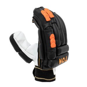 Ton IPL Series 2026 Cricket Batting Gloves - Adult - Black and Orange