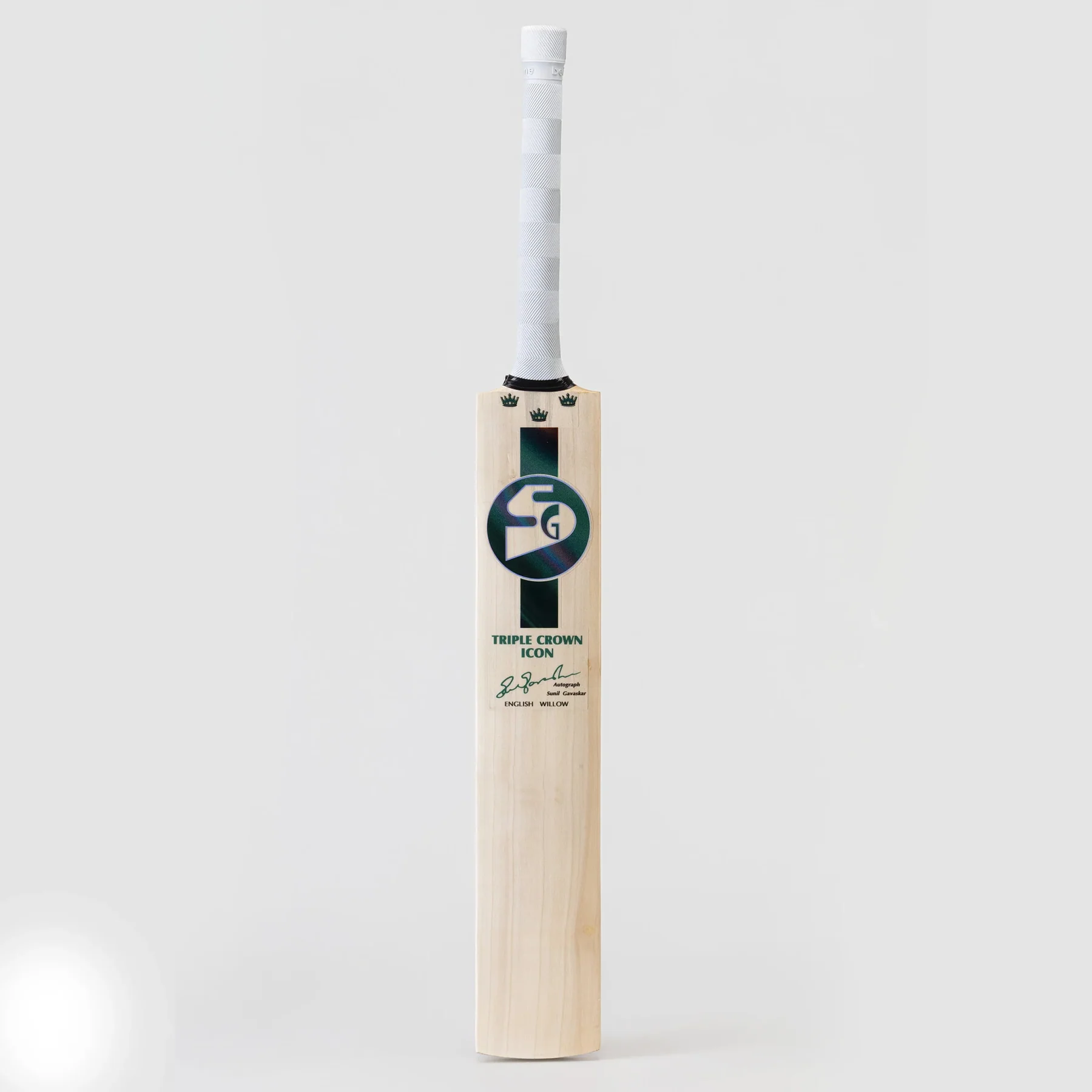 SG Triple Crown Icon English Willow Cricket Bat - SH - Image 2